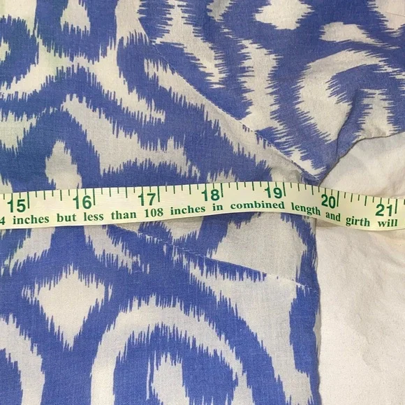 Gretchen Scott Designs Green and Blue Tunic - Picture 8 of 10